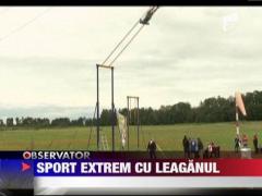 Sport extrem cu leaganul in Estonia