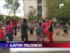 Baia Mare: Mai multi voluntari italieni vor petrece 3 saptamani alaturi de rromi