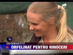 Primul orfelinat pentru rinoceri din lume
