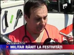 Un militar a fost ranit la festivitatile pentru Ziua Marinei din Portul Tomis