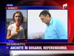 Presedintele PNL Alba si fiul ministrului Apararii Nationale, audiati in dosarul "Referendum"