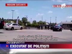 SUA: Un barbat a fost executat de politisti cu 46 de gloante