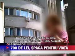 Un medic ginecolog de la maternitatea Bucur, retinut pentru luare de mita