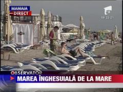 Turistii au dat navala la mare