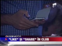 Cluburile au devenit noile sali de internet! Facebookul si internetul pe mobil au devenit o dependent in club