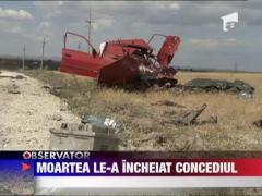 Accident teribil intre Constanta si Tulcea: doi morti si opt raniti