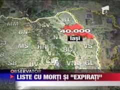 Mortii ar putea decide soarta referendumului! Zeci de mii de romani decedati apar pe listele electorale