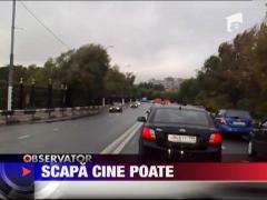 Soferii din Rusia au descoperit solutia sa evite aglomeratia din marile orase!