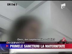 Conducerea maternitatii Bucur a fost demisa!