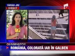 Cod galben de canicula in sudul si vestul tarii