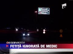 O fetita bolnava de epilepsie a asteptat opt ore, degeaba, un medic pe holurile unui spital din Capitala!