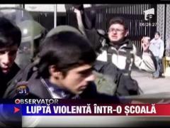 Confruntari violente intre studenti si politisti in capitala statului Chile
