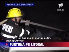 Furtunile au facut ravagii in mai multe orase din tara