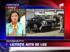 Licitatie de masini de epoca, la Mamaia