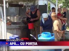 Vrancea: 1500 de oameni se alimenteaza cu apa de la o singura fantana