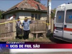 Un batran dintr-o comuna din Buzau a fost ucis de fiul sau
