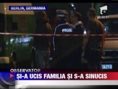 Caz socant in Germania! Un neamt si-a ucis familia, iar apoi si-a pus capat zilelor