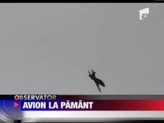 Un avion militar cu doi barbati la bord s-a prabusit la Craiova