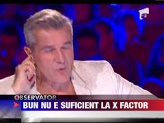 Concurentii X Factor au dat piept cu noua generatie de jurati in timpul auditiilor