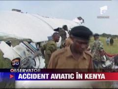 Accident aviatic in Kenya. Patru oameni au murit