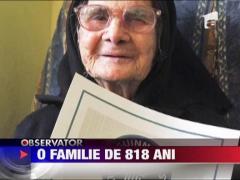 Cea mai batrana familie de pe glob