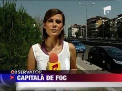 Bucurestiul a fost astazi cel mai fierbinte punct al Europei