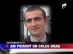 Antena 1 a pierdut unul dintre cei mai buni oameni. Valentin Davidoiu s-a stins la numai 32 de ani