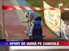 A fost inaugurata prima partie de bob pe uscat din Capitala