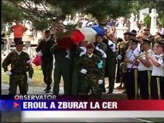 Comandorul Aurelian Cojocaru, eroul de la Craiova, a fost inmormantat