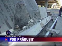 China: Trei oameni si-au pierdut viata, in urma prabusirii unui pod