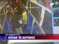 Bataie crunta intre o pasagera si soferita unui autobuz din Texas