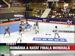 Nationala de handbal feminin junioare a ratat calificarea in finala Campionatului Mondial