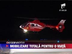 Mobilizare totala pentru salvarea unui  barbat de 54 de ani din Maramures