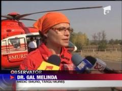 Un turist a fost la un pas de moarte, dupa ce a cazut intr-o rapa din Muntii Fagaras