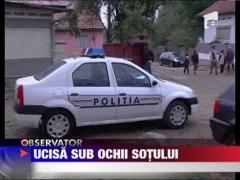 Brasov: O batrana a fost ucisa cu salbaticie, chiar in fata sotului semi-paralizat