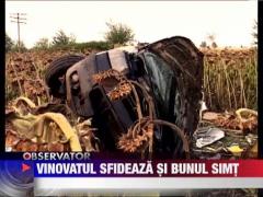 Tanar acuzat de crima, arogant in fata jurnalistilor