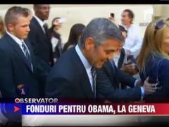 George Clooney strange fonduri pentru Barack Obama