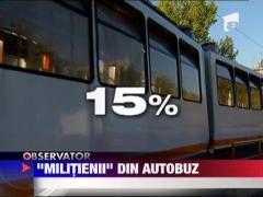 Controlorii RATB au devenit mai ceva decat militienii