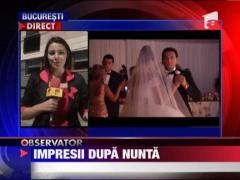 Impresii dupa nunta prezidentiala