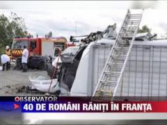 30 de turisti romani raniti in Franta