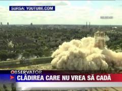 Implozie esuata a unui turn din Olanda