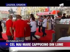Cel mai mare cappucino din lume