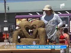 Cele mai frumoase sculpturi in nisip