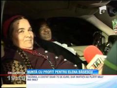Elena Basescu a strans jumatate de milion de euro de la cei 800 de invitati de la nunta