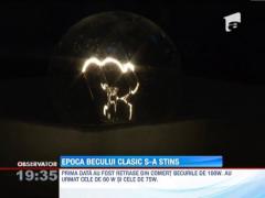 Incepand cu 1 septembrie UE interzice becul clasic