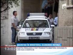 Secretar in Ministerul Economiei retinut pentru instigare la abuz in serviciu
