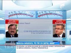 Fratele presedintelui, Mircea Basescu, mana in mana cu Sorin Blejnar