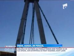 Podul Agigea, capcana pentru soferi