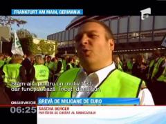 Greva angajatilor Lufthansa a dat peste cap traficul aerian