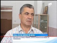 Deficit de medici in scoli